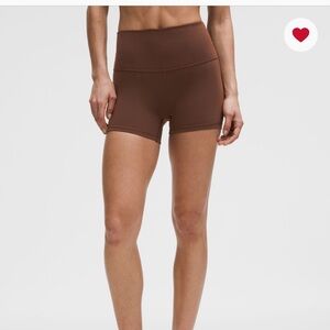 Lululemon Athletica Lava Cake High-Rise Shorts and Tank